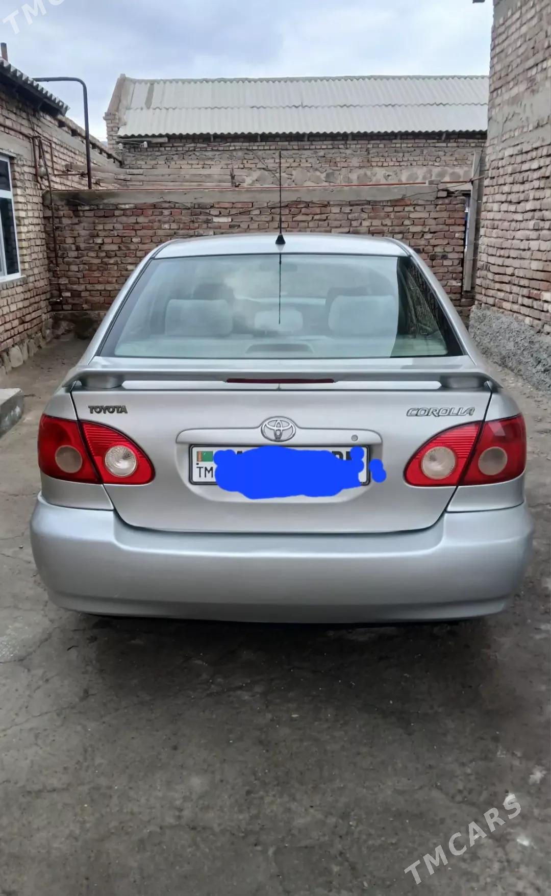 Toyota Corolla 2004 - 120 000 TMT - Берекет - img 1