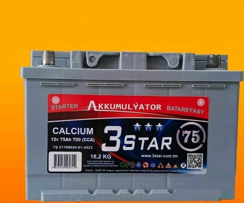 akkumlyator 3star 7/24 650 TMT - Aşgabat - img 1