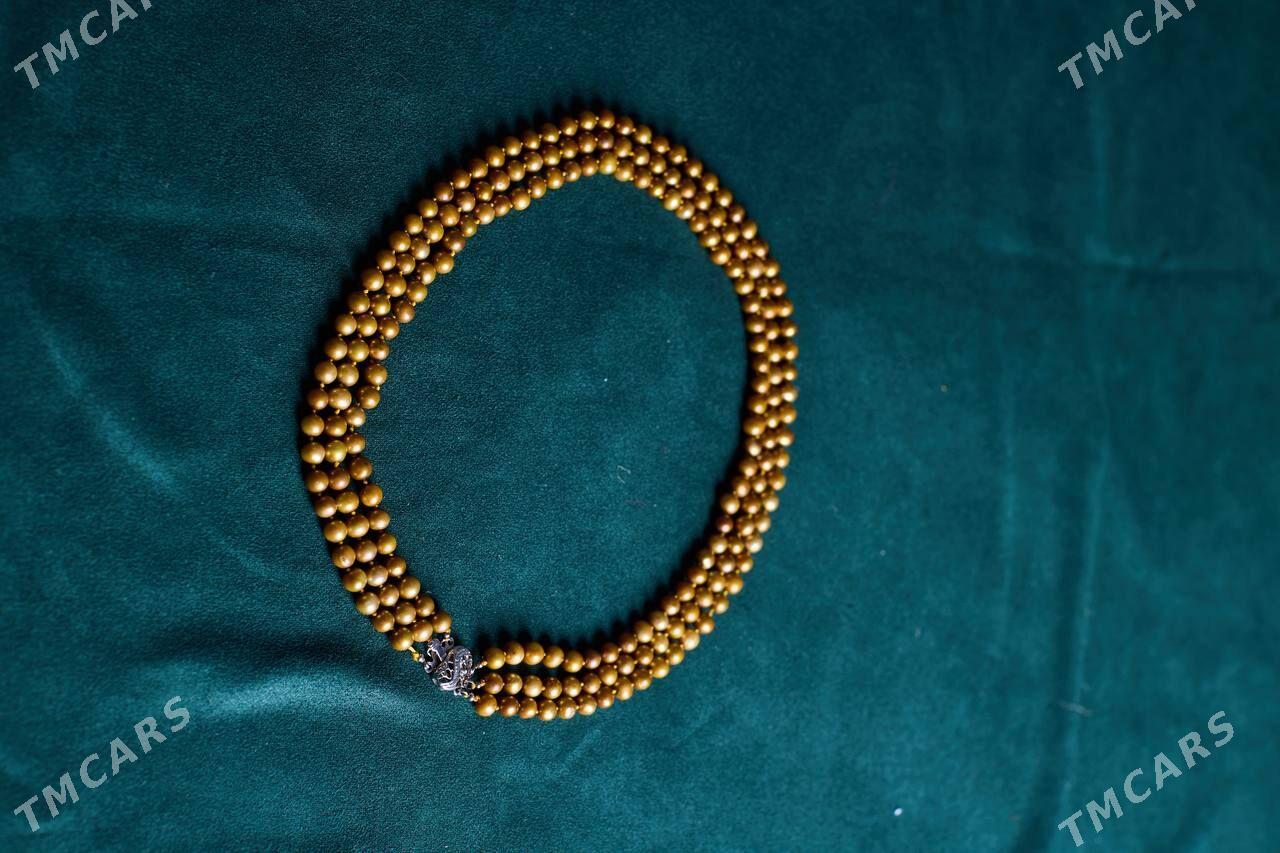 Hakyky žemçug kolye колье жемч - 8 mkr - img 1