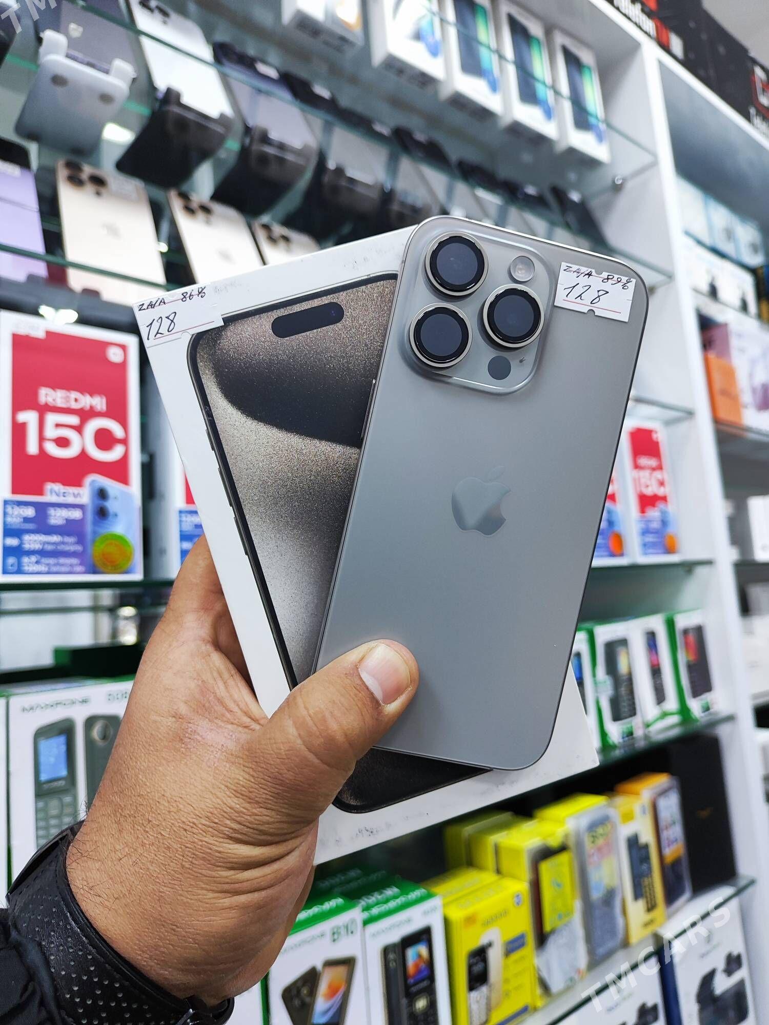 IPHONE 15 PRO 128GB86% ZA/A - Ашхабад - img 1