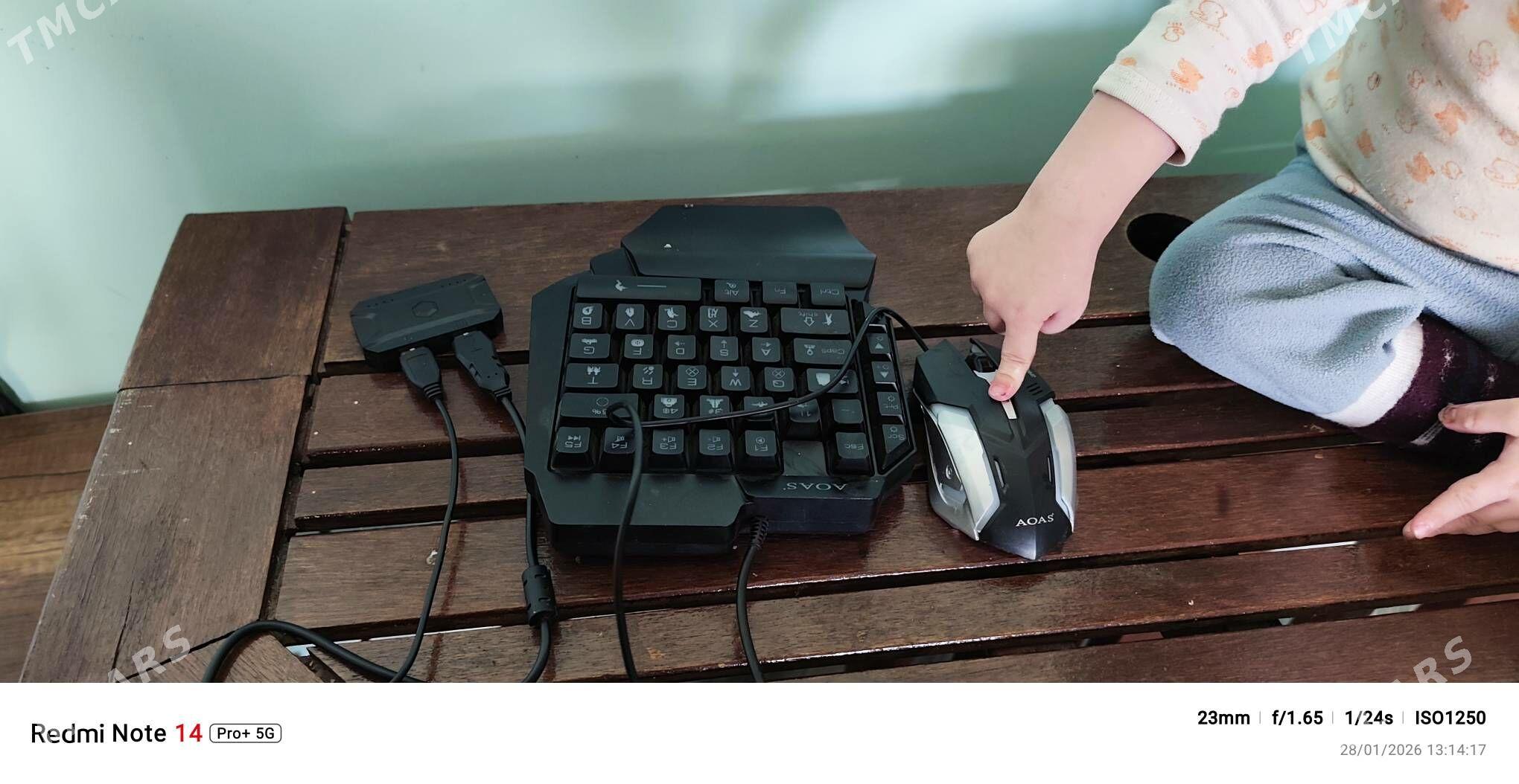 pubg üçin klavitura mause unv - Çärjew - img 1