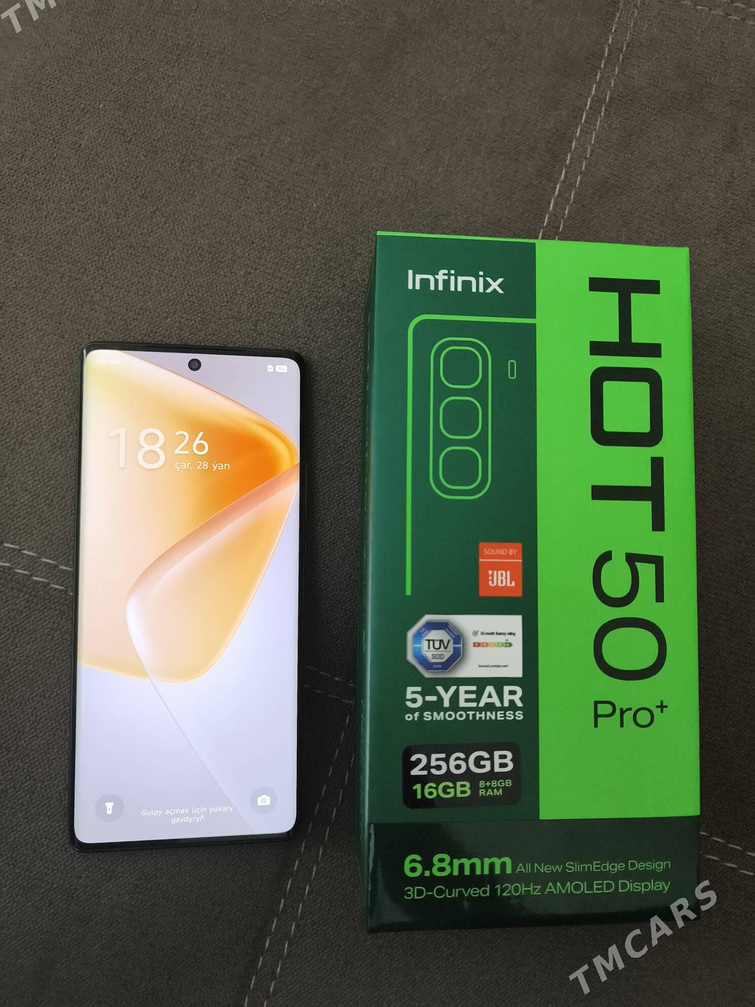 Infinix hot 50pro plus - Büzmeýin - img 1
