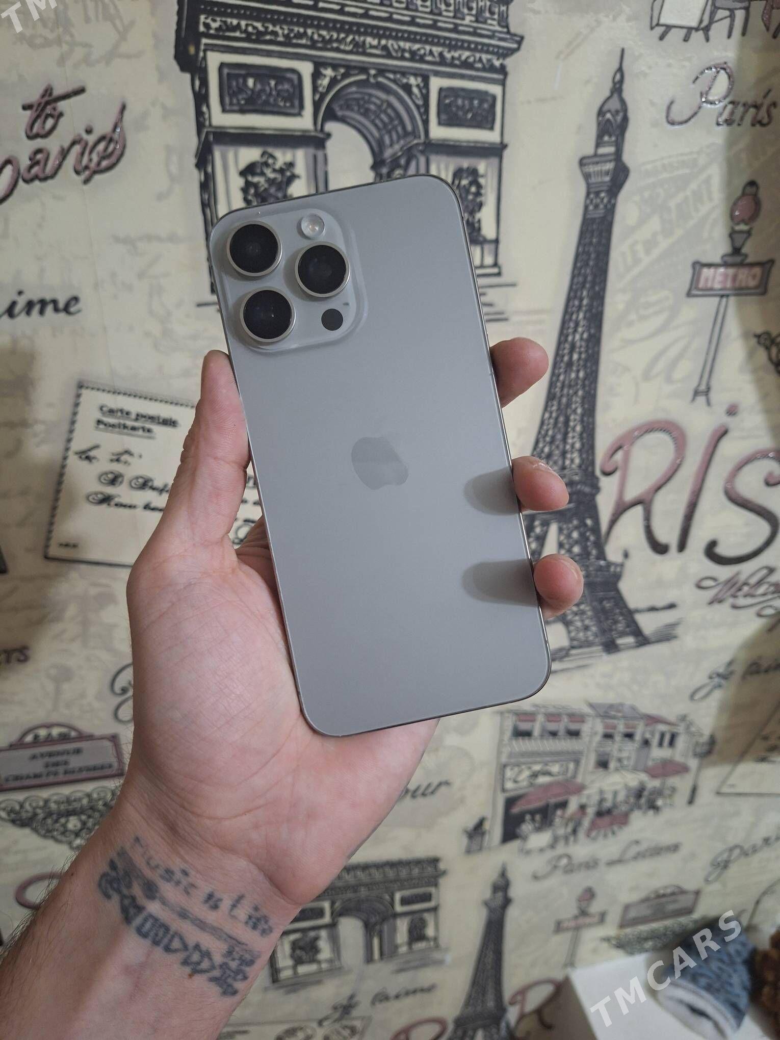 айфон 15про мах - Türkmenabat - img 1