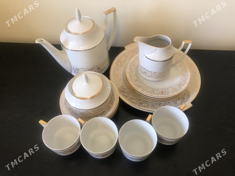 Чайно-кофейный сервиз, Чехословакия - Ашхабад - img 1