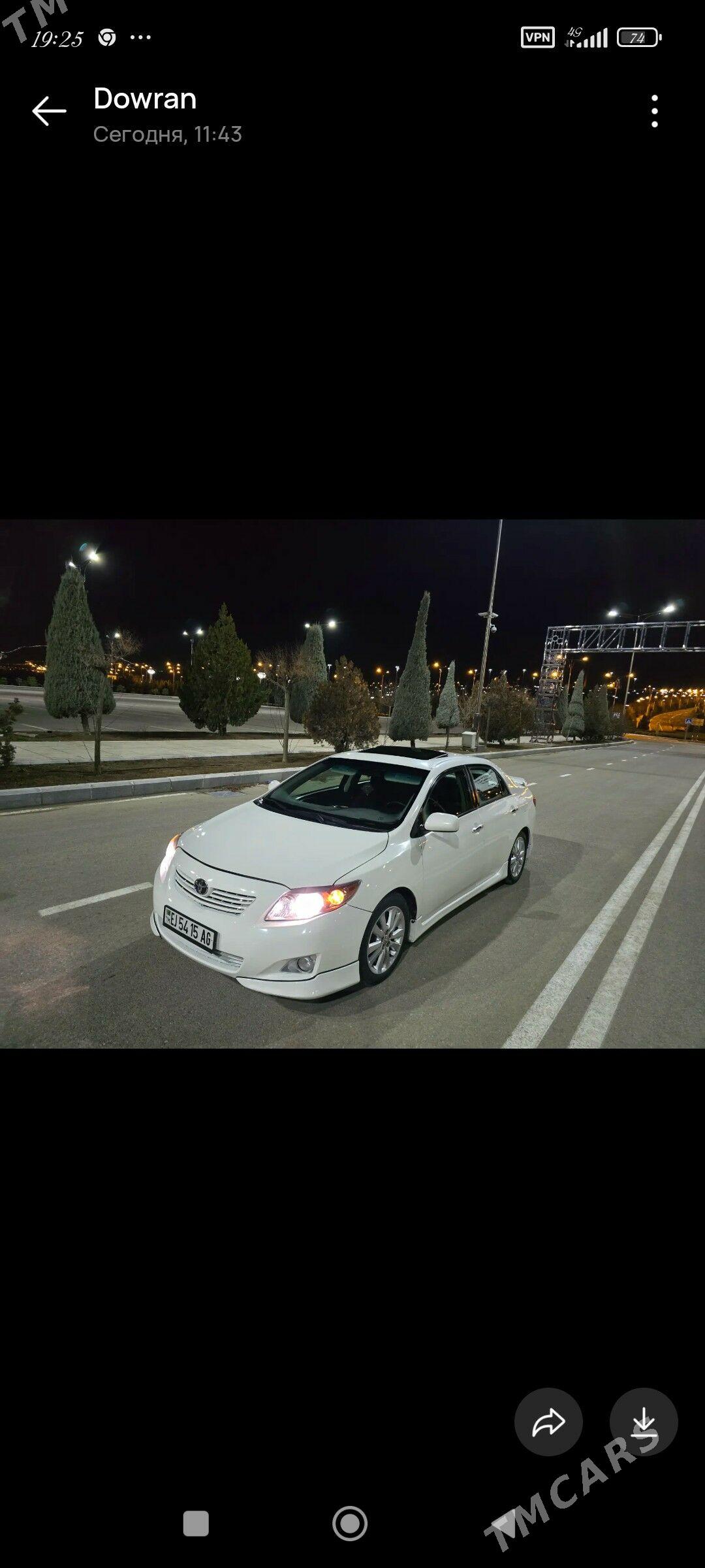 Toyota Corolla 2009 - 155 000 TMT - Aşgabat - img 1