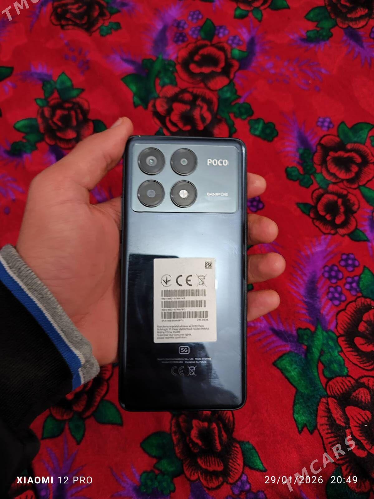 Poco x6 pro 5g - Туркменабат - img 1