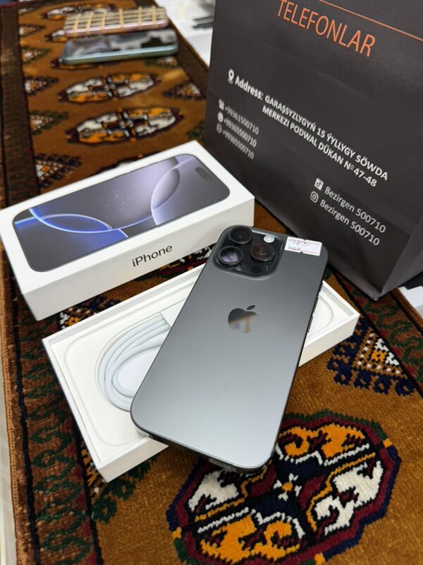 iPhone 16 pro 128gb 91% - Торговый центр "15 лет Независимости" - img 1