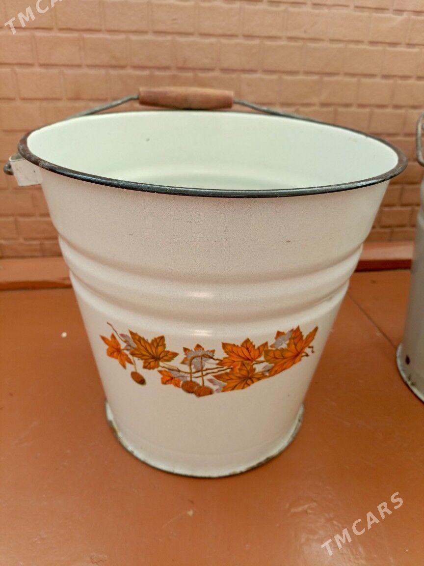 Эмалированное ведро - Дашогуз - img 1