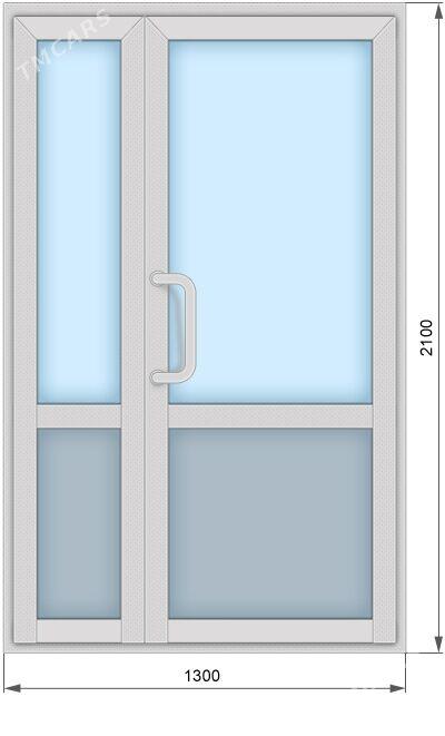 ОКНА ДВЕРИ (Пластик Алюминий) - Ашхабад - img 1