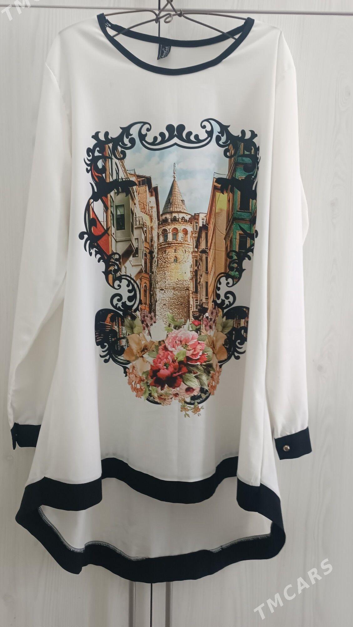 удлиненная блуза 46р - Ашхабад - img 1