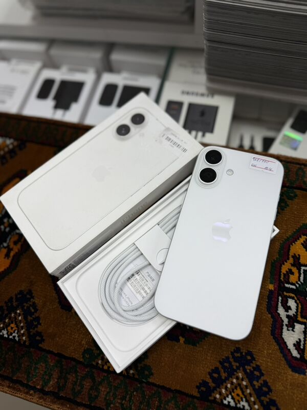 iPhone 16 ozi 128gb 100% - Garaşsyzlygyň 15 ýyllygy Söwda Merkezi - img 1