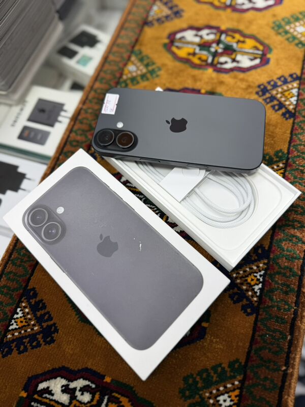 IPhone 16 ozi 128gb 98% - Garaşsyzlygyň 15 ýyllygy Söwda Merkezi - img 1