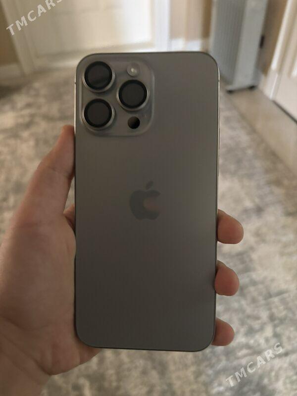 iPhone 15 pro max - ул. Туркменбаши шаёлы (Ленина) - img 1