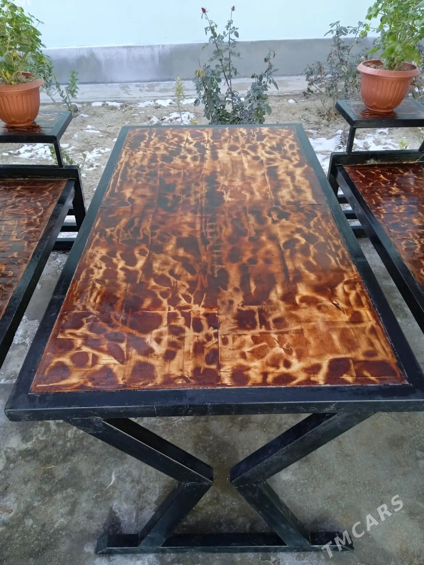 Столы, Стулья,Беседки,Скамейки - Ашхабад - img 1