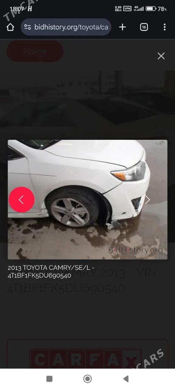 Toyota Camry 2013 - 256 000 TMT - Ашхабад - img 1