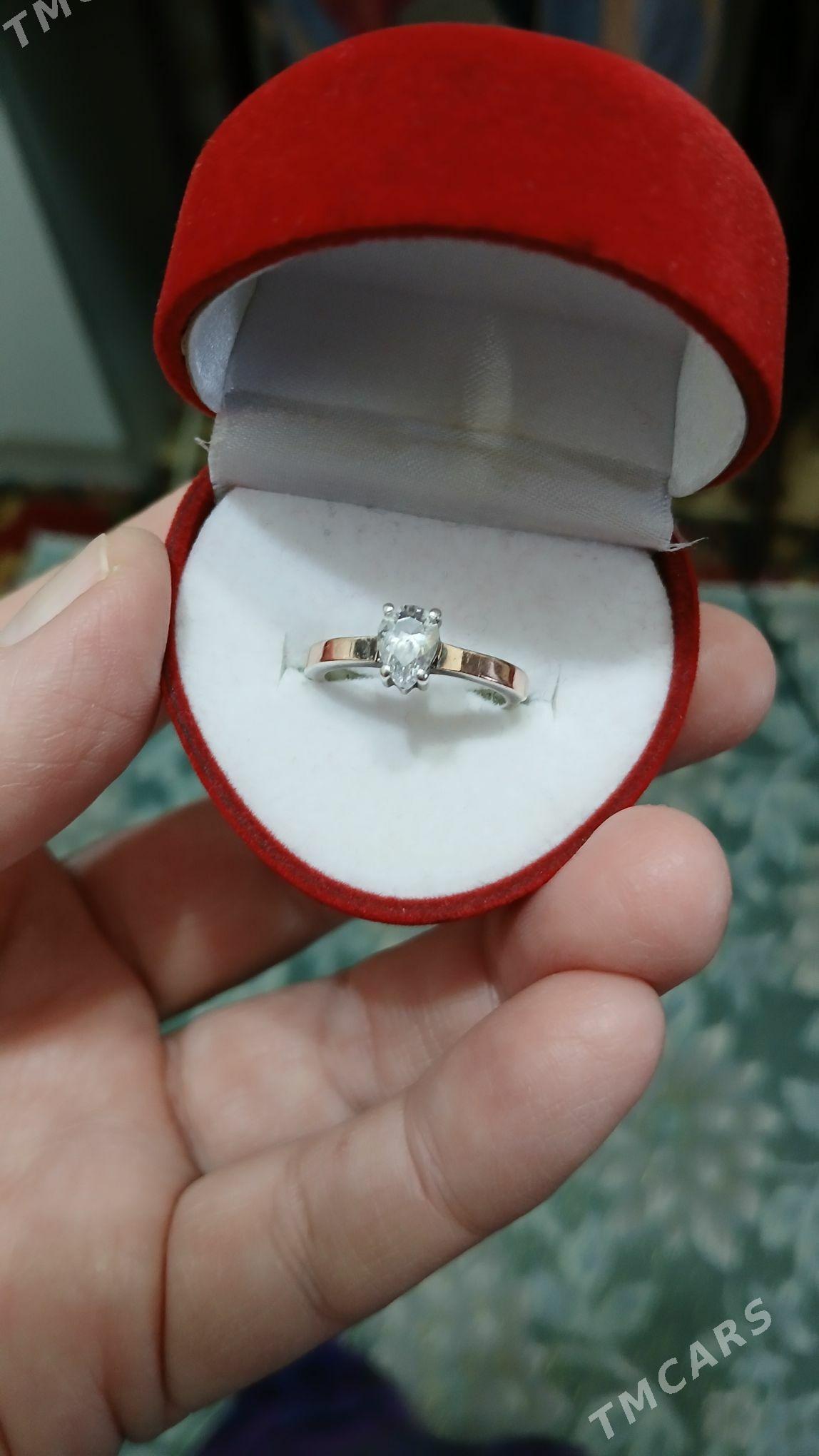 Gyzyl 8K kümüş ýüzük - Aşgabat - img 1