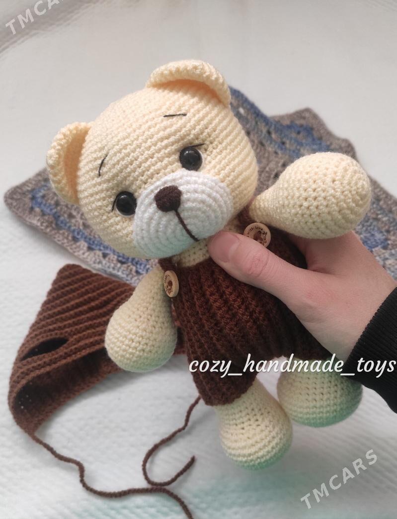 Вязаная мишка/örülen aýyjyk - Türkmenbaşy - img 1