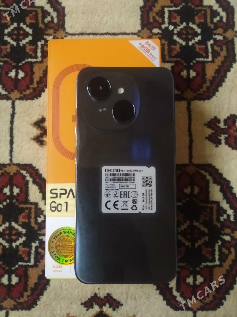 TECNO GO1 OBMEN - Дашогуз - img 1