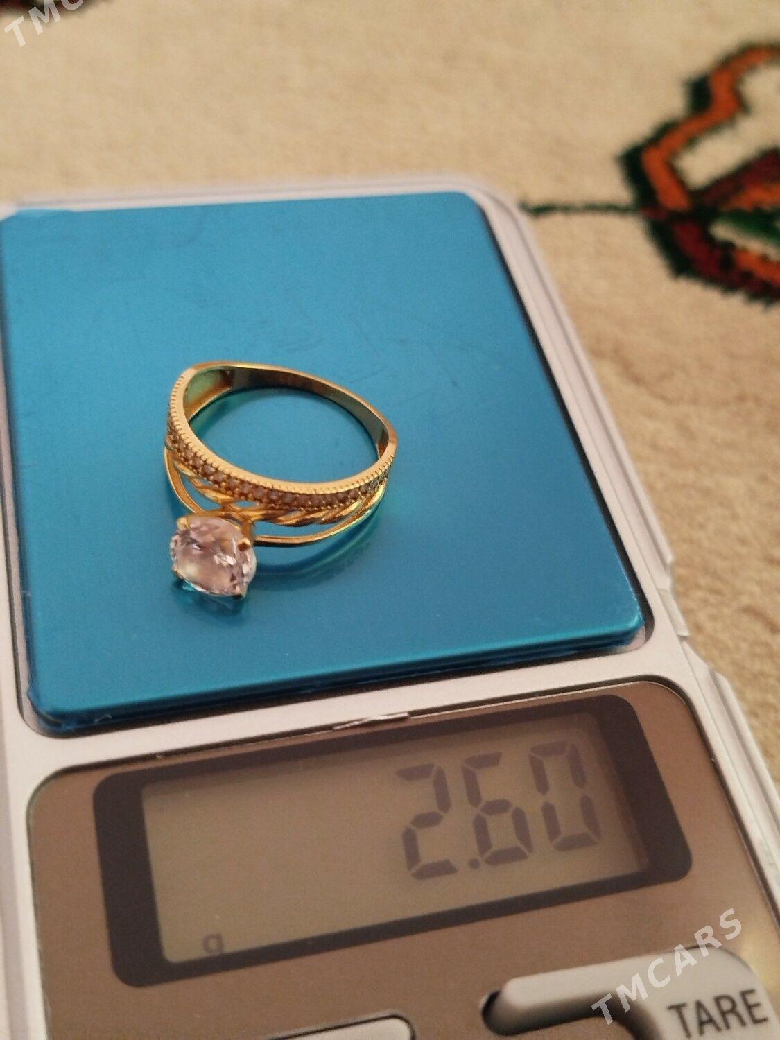 Gyzyl yüzük tek taş - 11 мкр - img 1