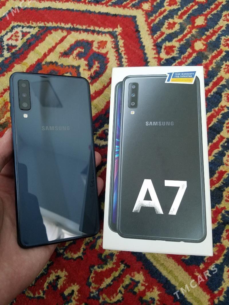 samsung a7 2018 4/64 - Ашхабад - img 1