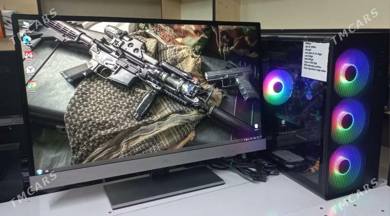 komp i5-4 rx580 aoc 27 - Ашхабад - img 1