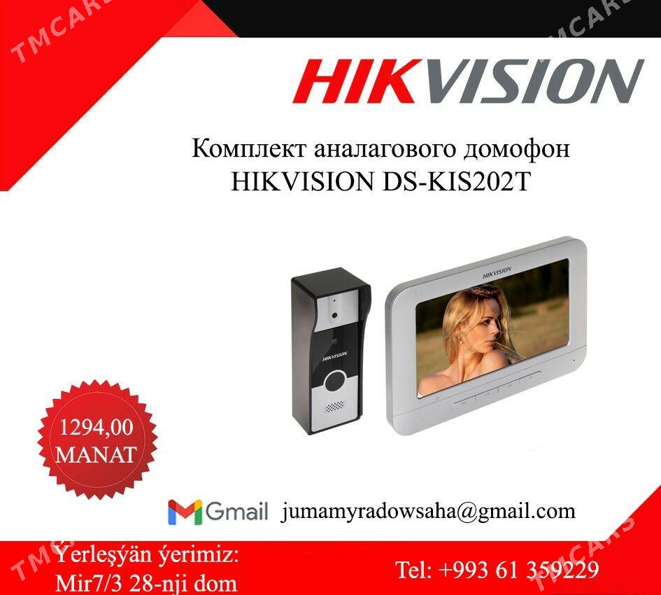 hikvision domofon домофон - Aşgabat - img 1