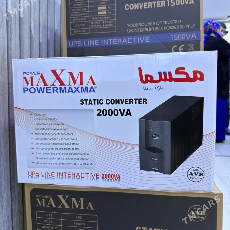 ИБП UPS MAXMA 2000VA — Мощная защита - Дашогузский велаят - img 1