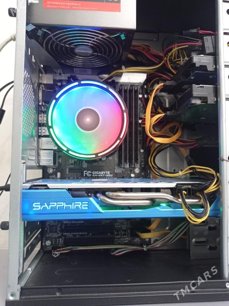 🟣i5(4th)_16GB_RX580-8GB (NEW) - Türkmenabat - img 1