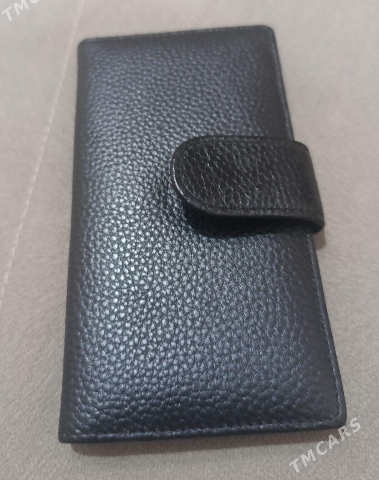 Мужской кожаный кошелек - Хазар - img 1