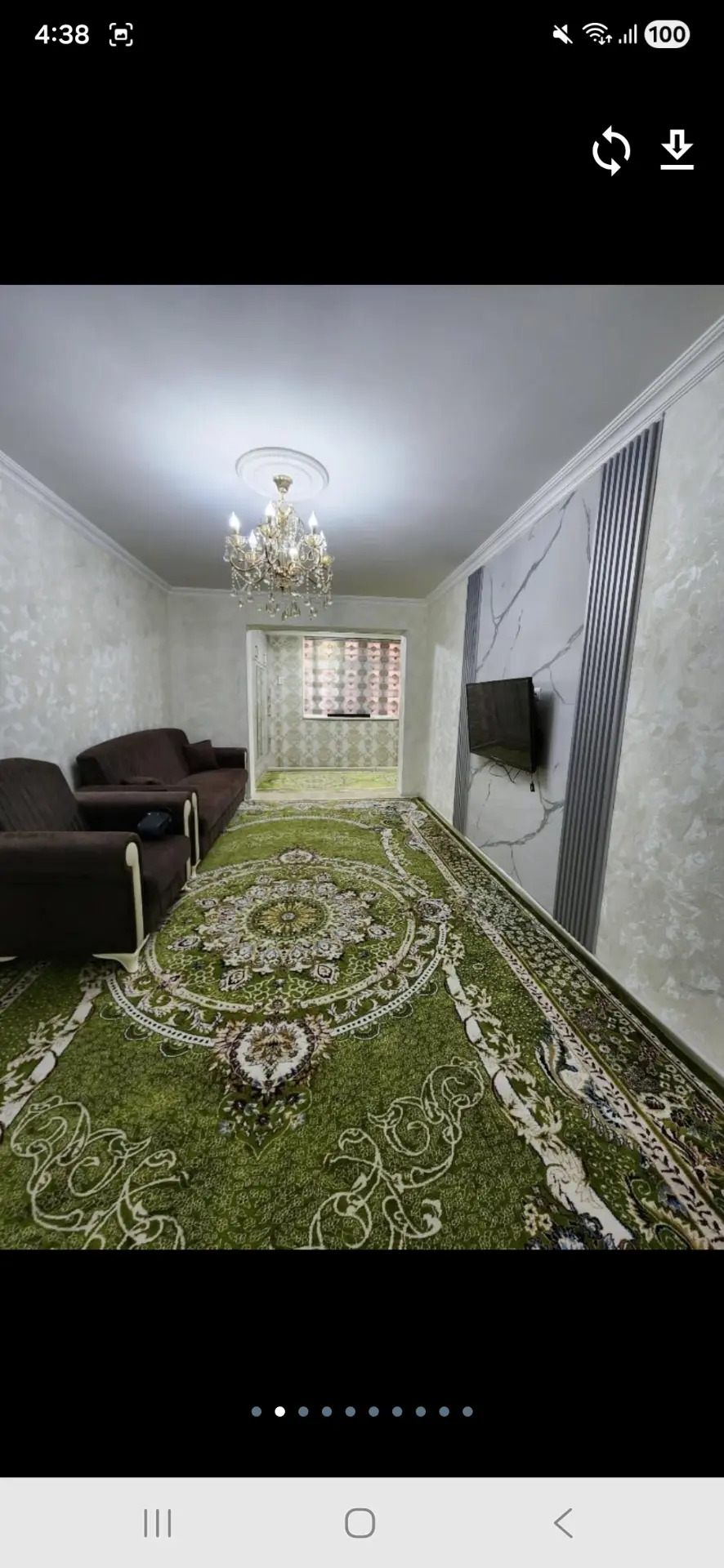 11мкр 2ком 1эт ИПОТЕКА ️ - Aşgabat - img 1