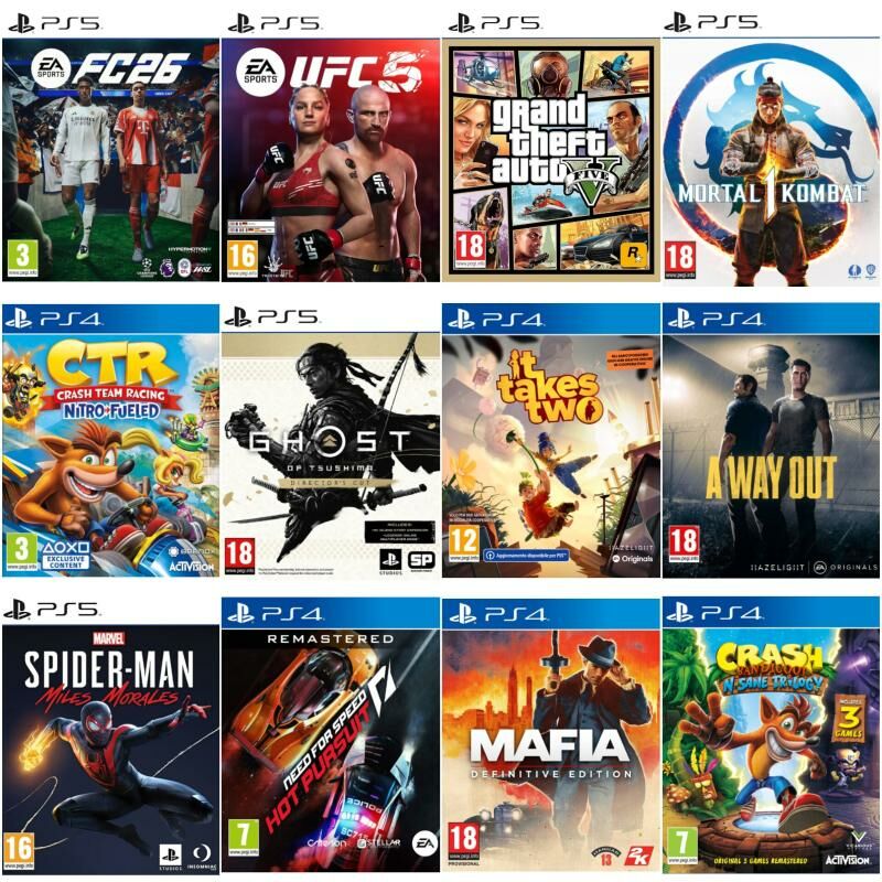 PS5, PS4 oýunlar - Ашхабад - img 1