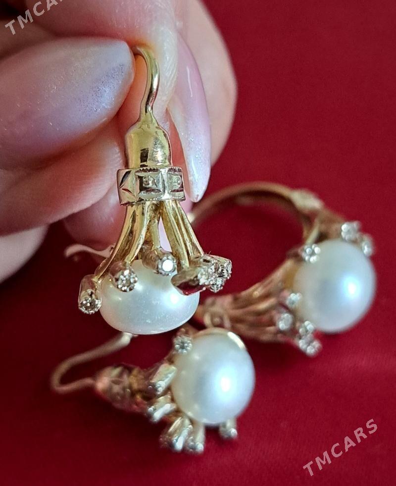 Бриллиантовый комплект с натур - Aşgabat - img 1