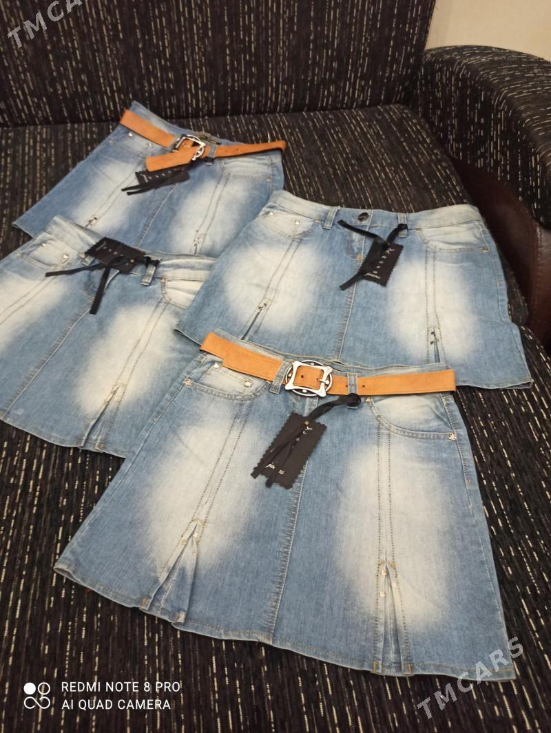 Юбка джинсовая и другая одежда - Ашхабад - img 1