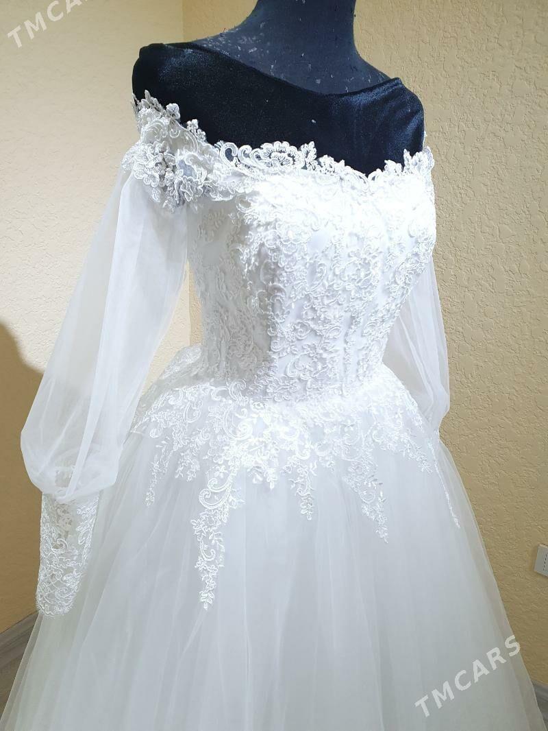 СВАДЕБНОЕ ПЛАТЬЕ НОВОЕ - Ашхабад - img 1