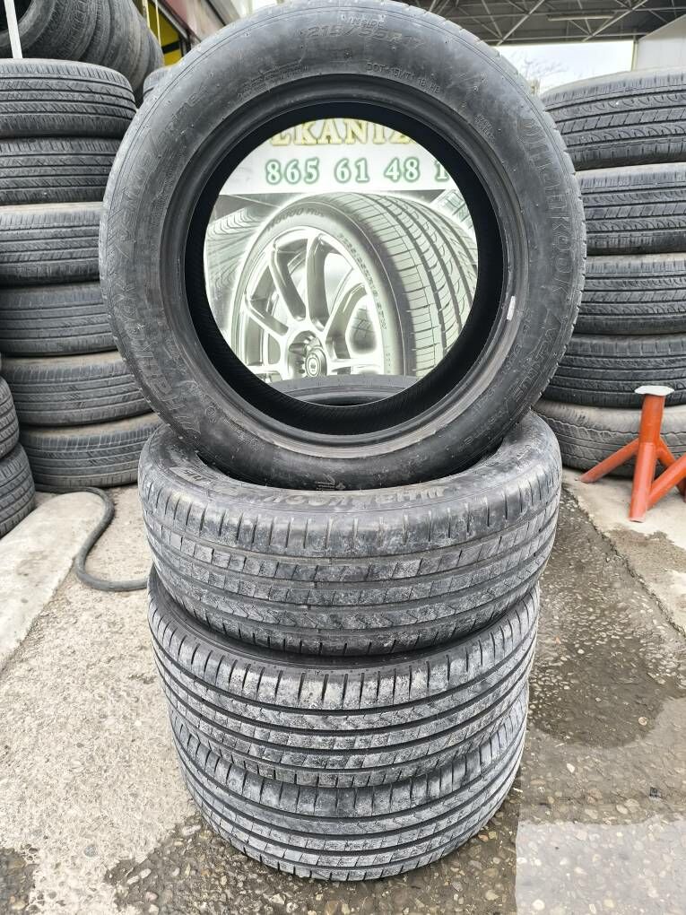 215/55/17 Hancock 2 000 TMT - Ашхабад - img 1