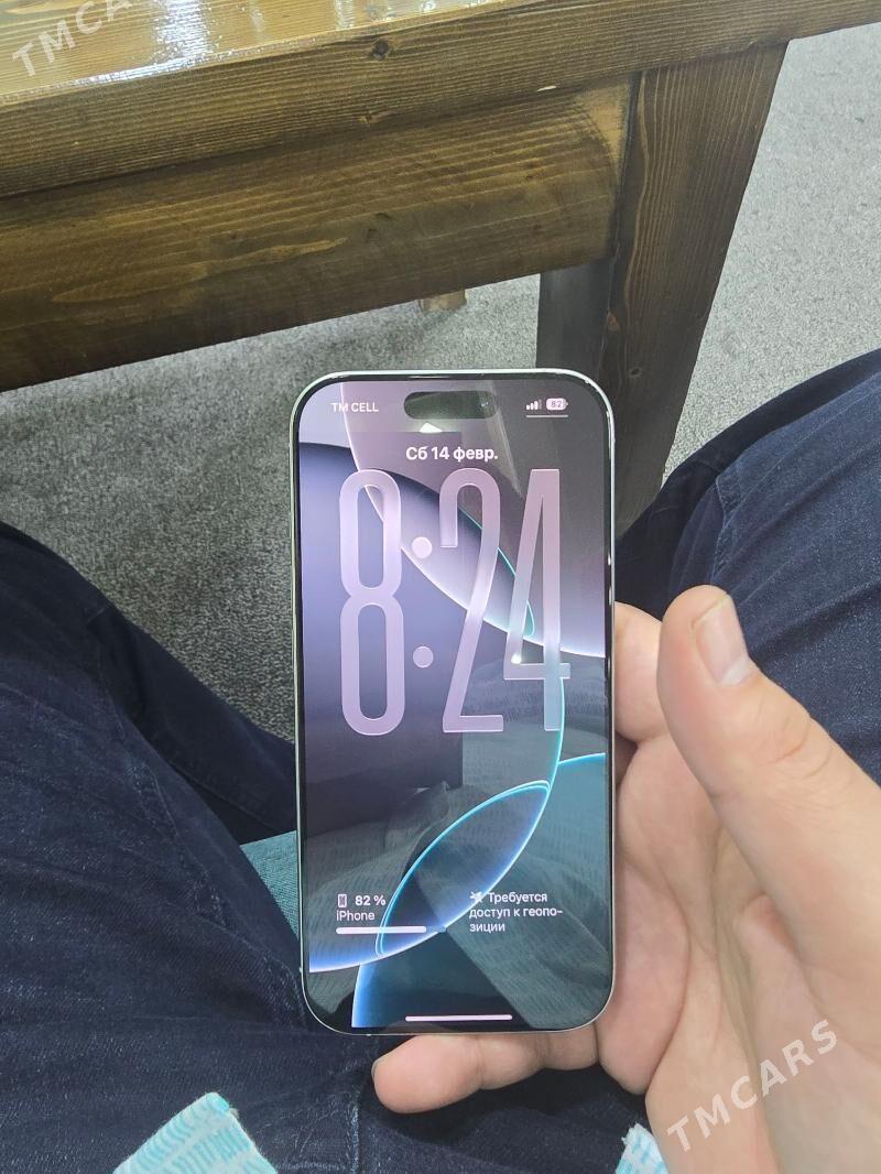 iPhone 16pro 100batarey - Ашхабад - img 1
