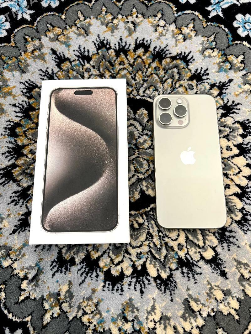 Iphone 15 pro max 256gb - Ашхабад - img 1