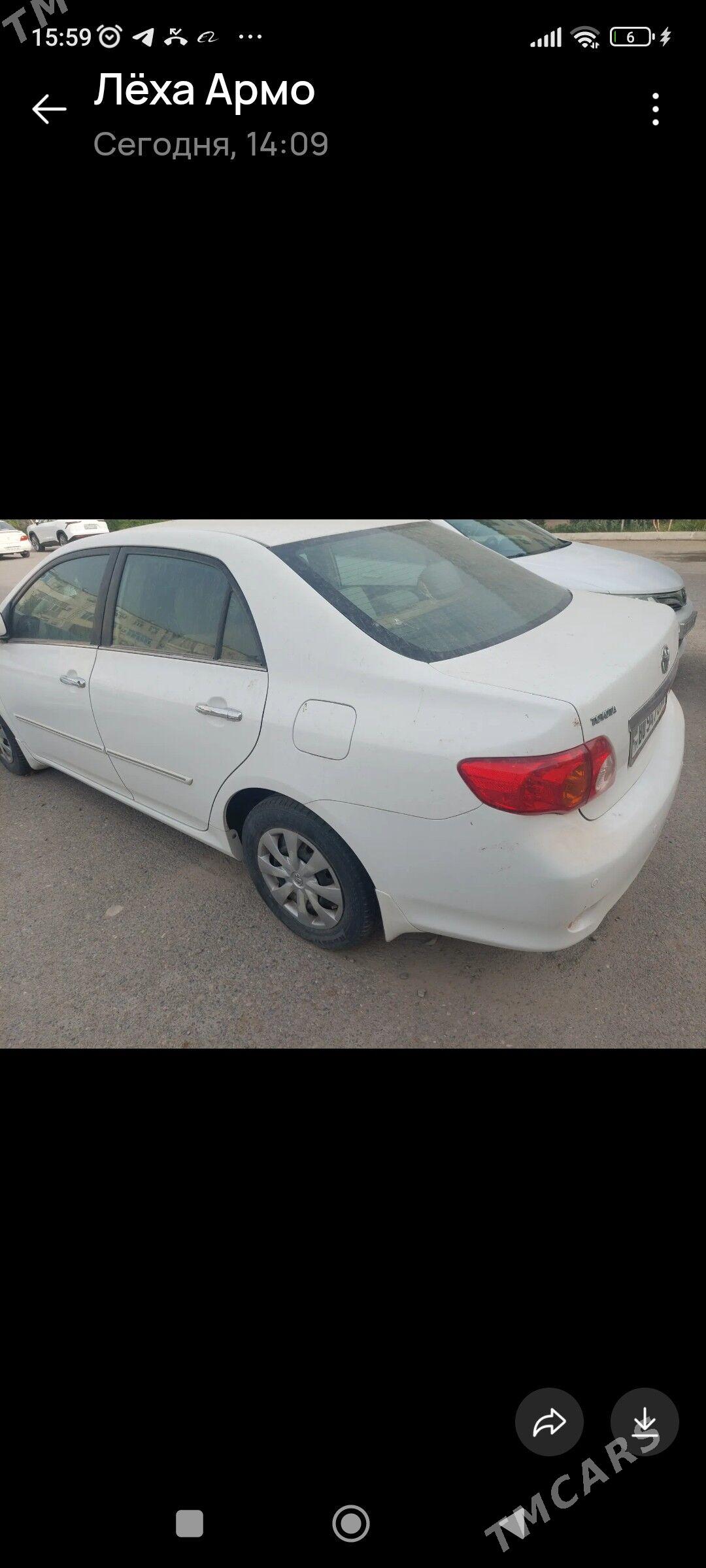 Toyota Corolla 2008 - 170 000 TMT - Аркадаг - img 1