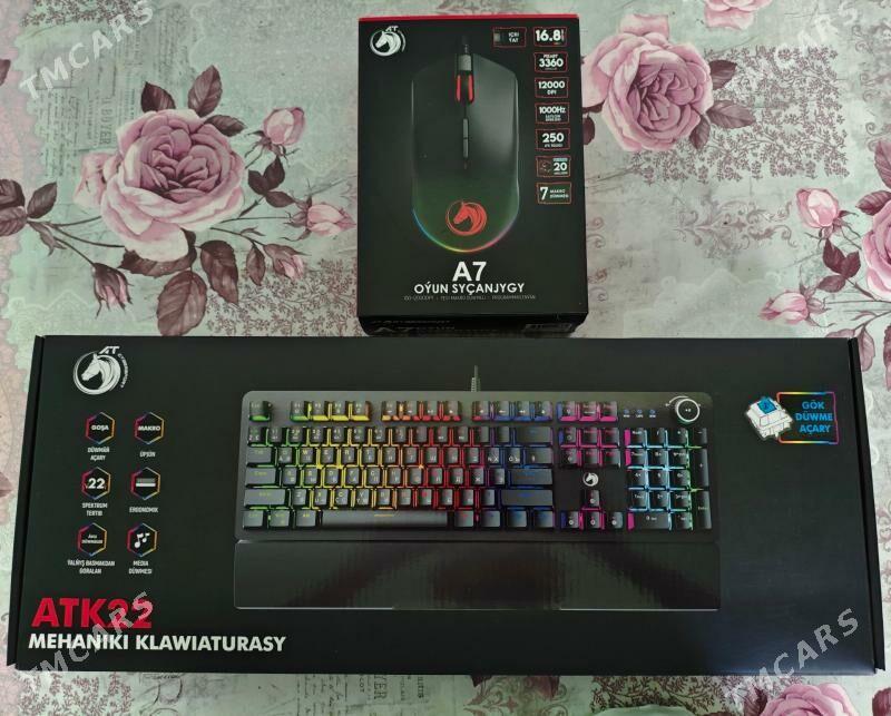 AT Cybersport klawiatura/myska - Aşgabat - img 1