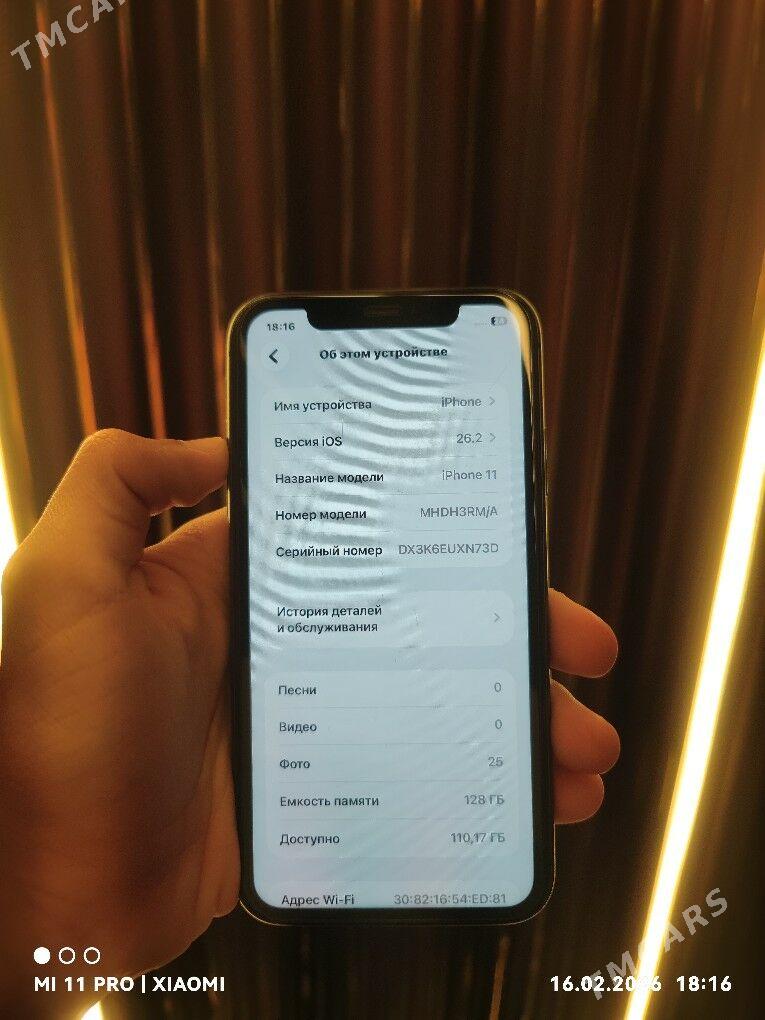 IPHONE 11 128 78% - Türkmenabat - img 1