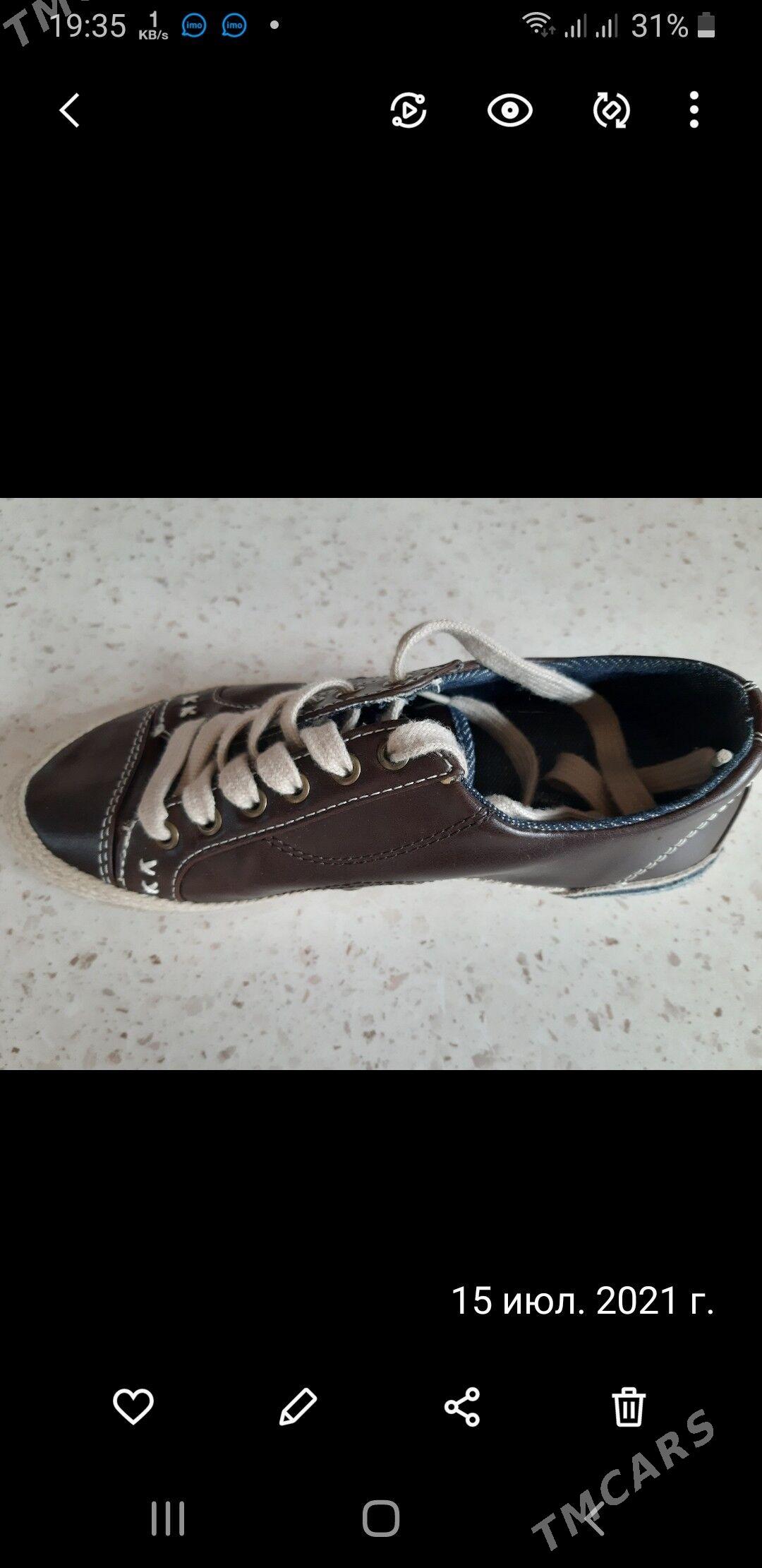 коженные кроссовки - Aşgabat - img 1