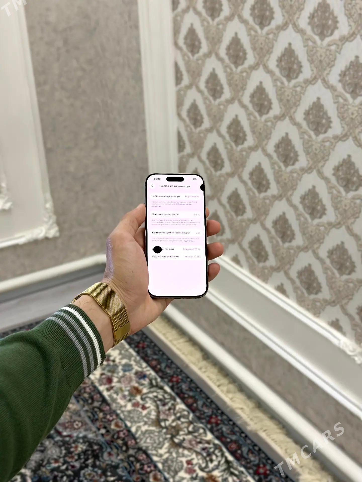 iphone 16 Pro 256GB 98%J/A - Aşgabat - img 1