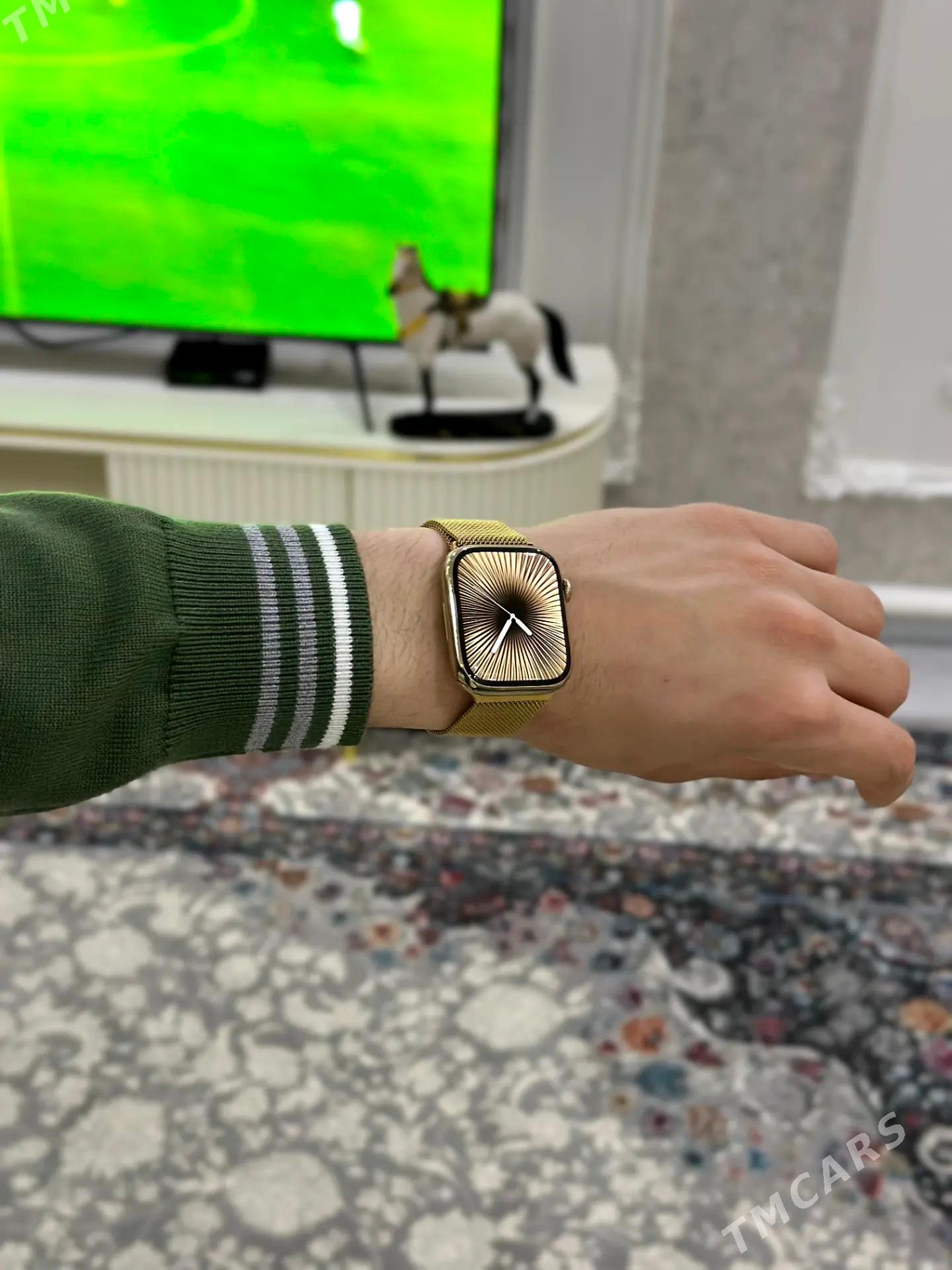 Apple Watch 8 45mm Steinles - Ашхабад - img 1