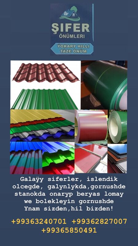 Şifer Shifer Шифер - Türkmenabat - img 1