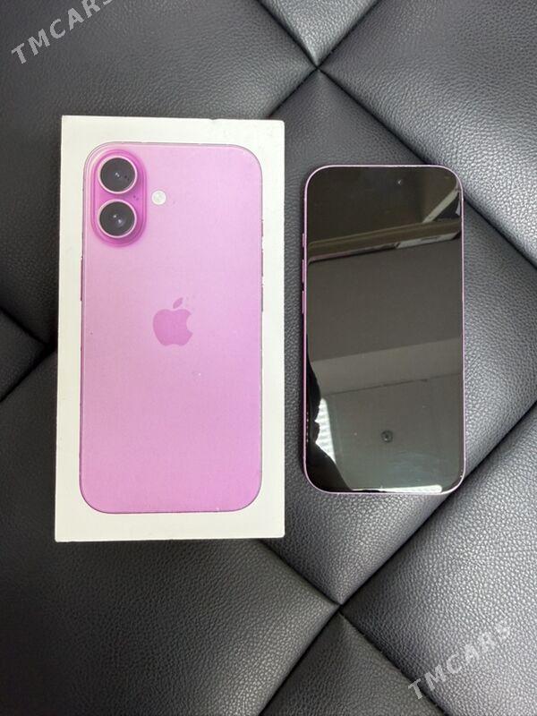 Iphone 16 iphone 16 pink 128Gb - Ашхабад - img 1