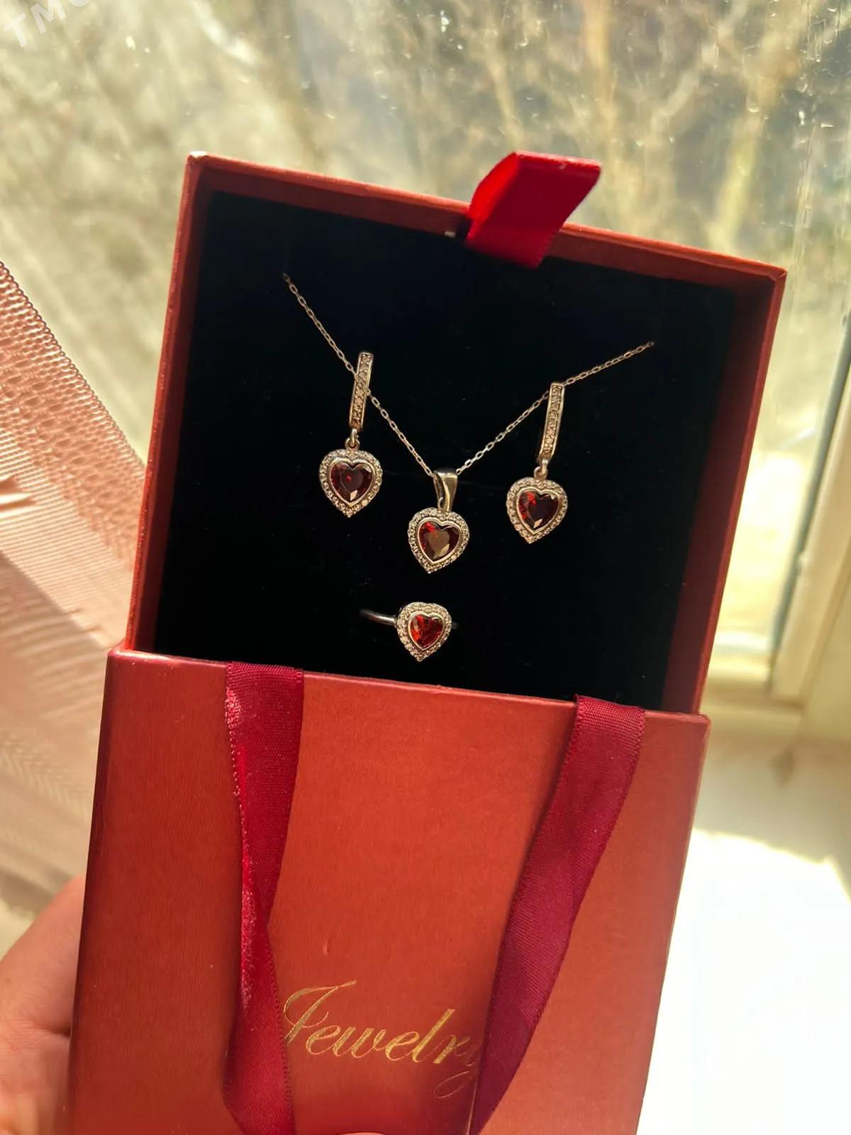 Kümüş komplekt sowgatlyk - Ашхабад - img 1