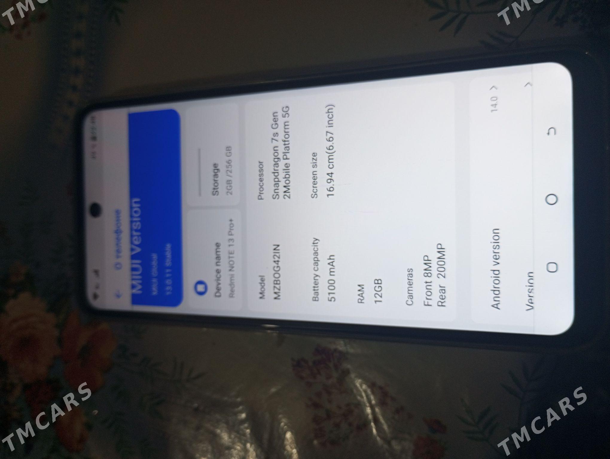 Note 13pro plus - Туркменабат - img 1