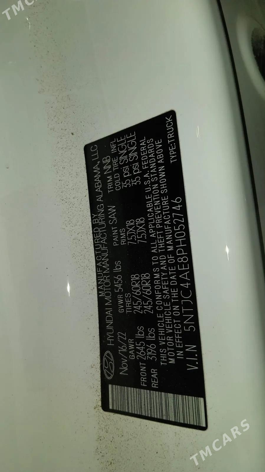 Hyundai Santa Cruz 2022 - 380 000 TMT - Гарабекевюл - img 1