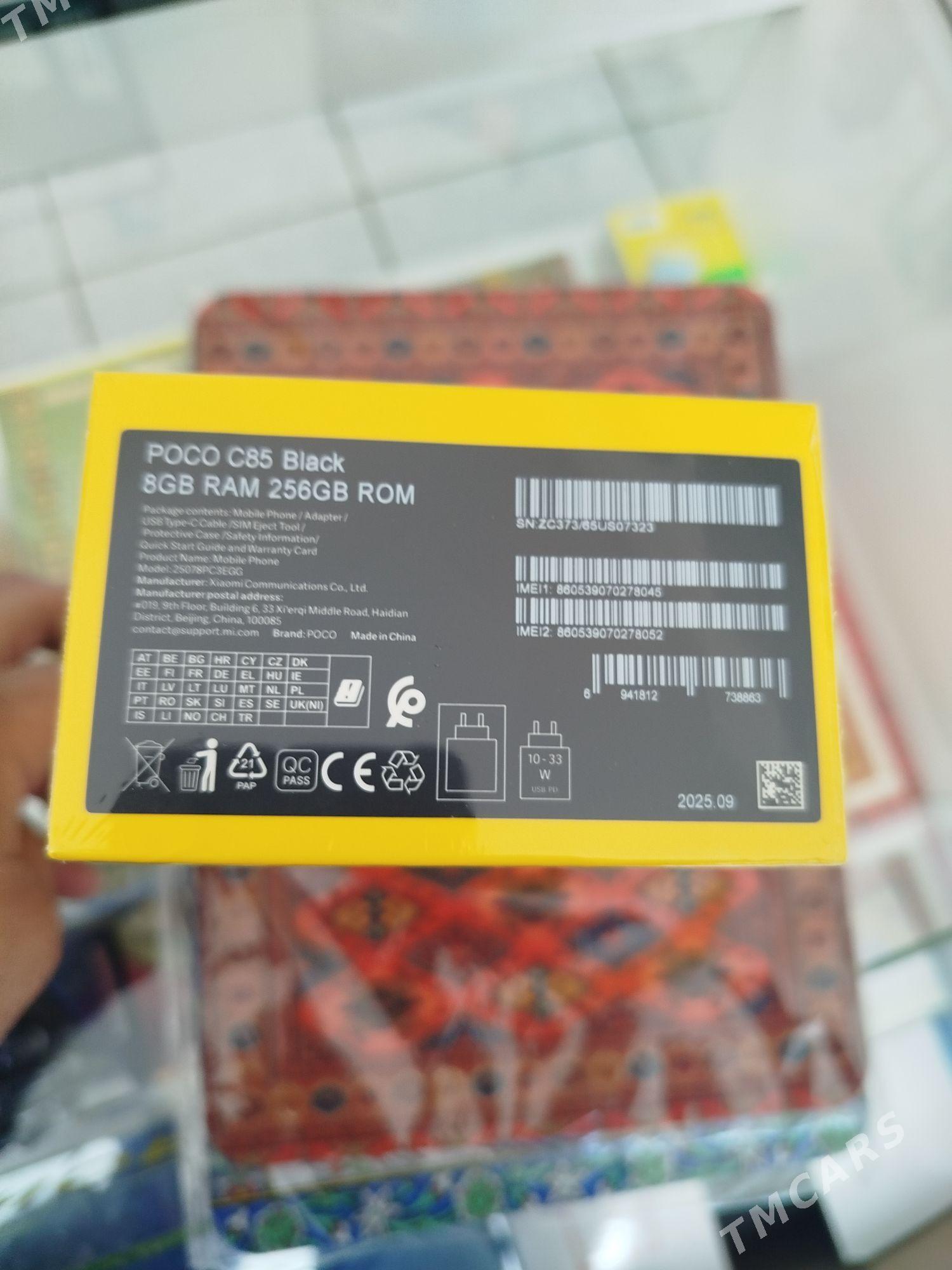 Poco c85 taze 8+256 - Балканабат - img 1