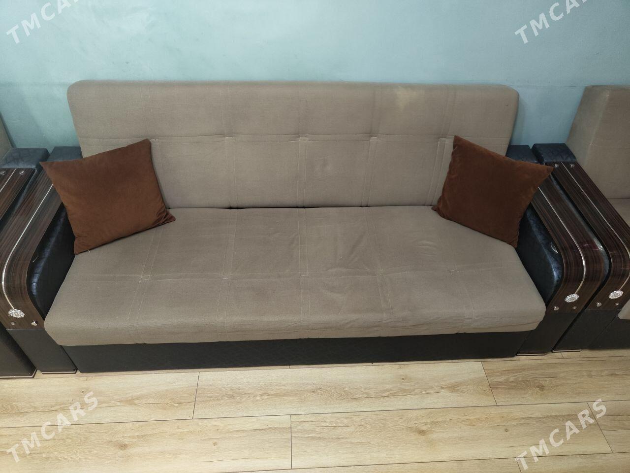 Диван раскладной и два кресла - Ашхабад - img 1